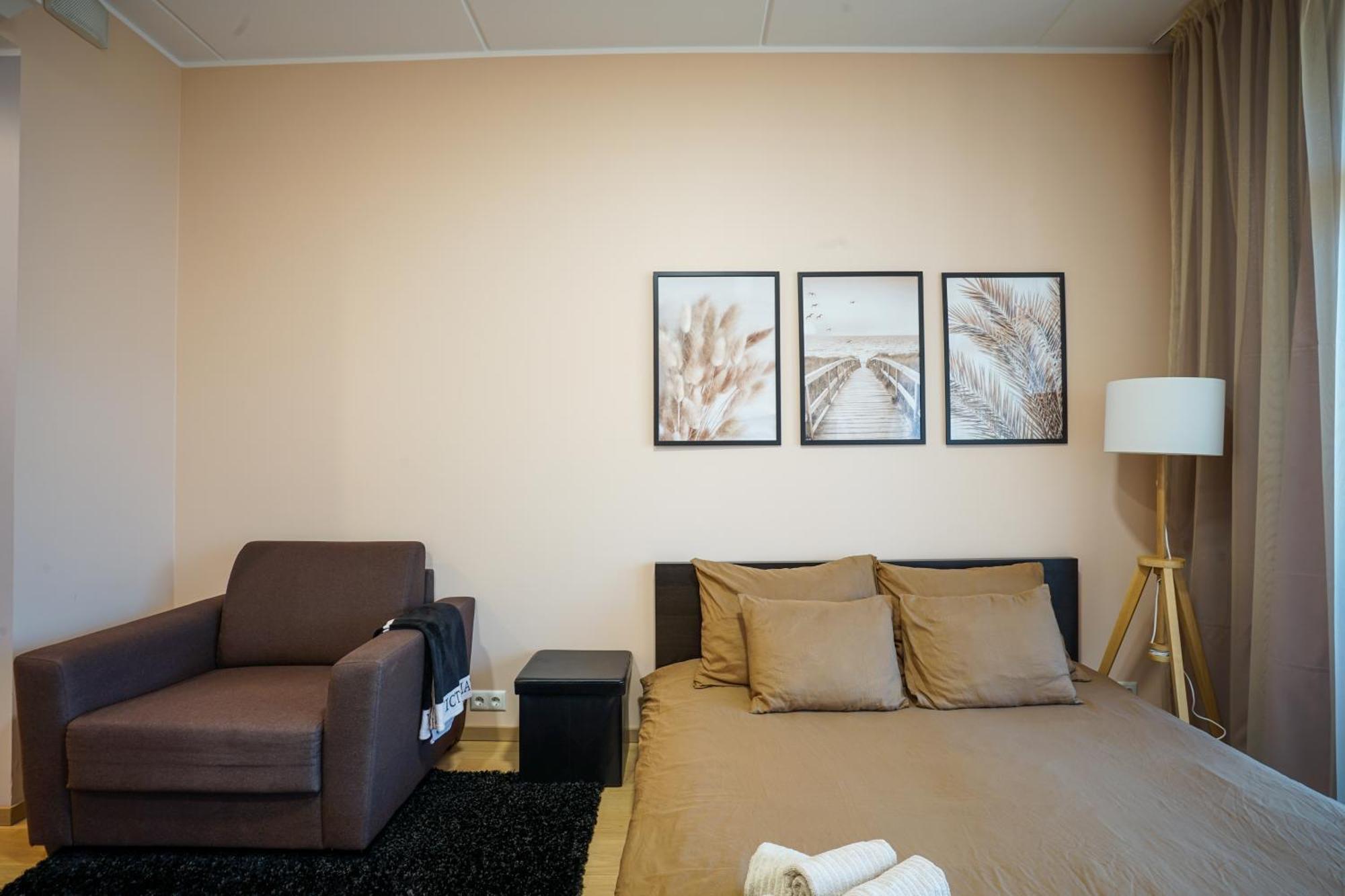 Apartment Cozy Center Studioapartment, Free Parking *